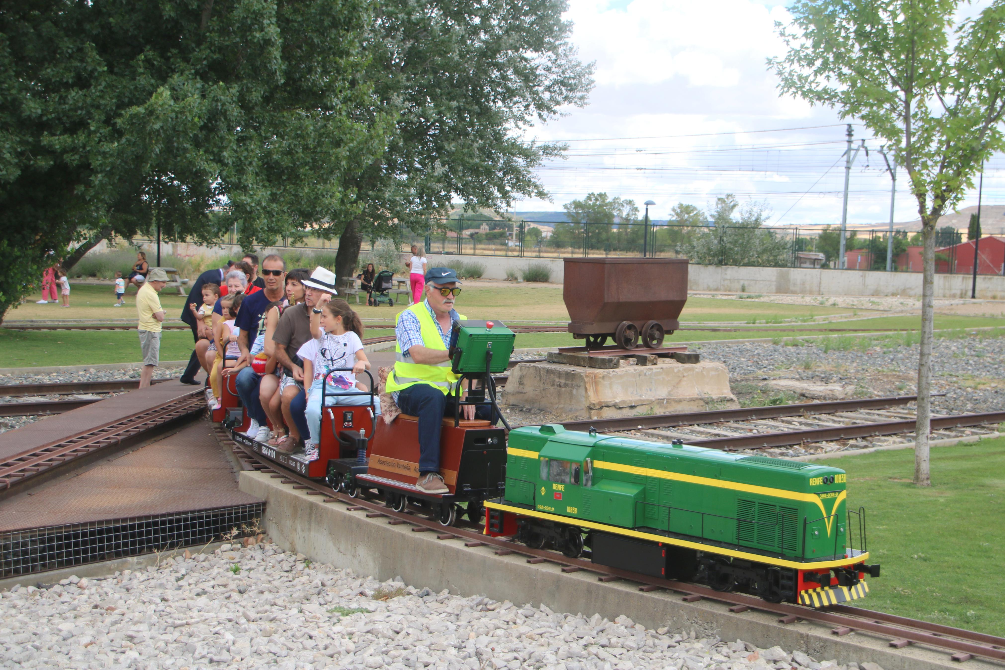 Venta de Baños ha disfrutado de varios actos ferroviarios durante las Fiestas de Santa Rosa de Lima