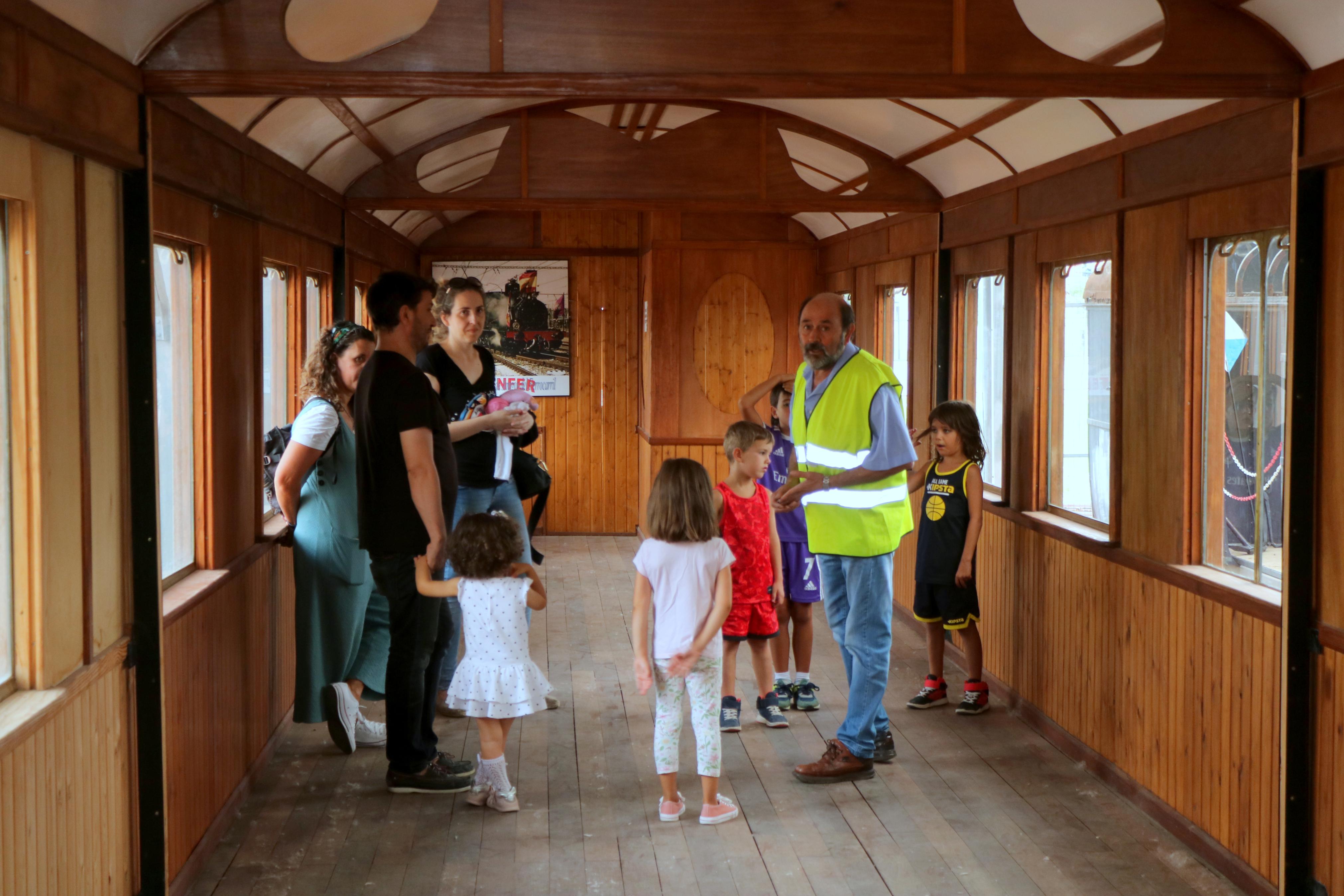 Venta de Baños ha disfrutado de varios actos ferroviarios durante las Fiestas de Santa Rosa de Lima