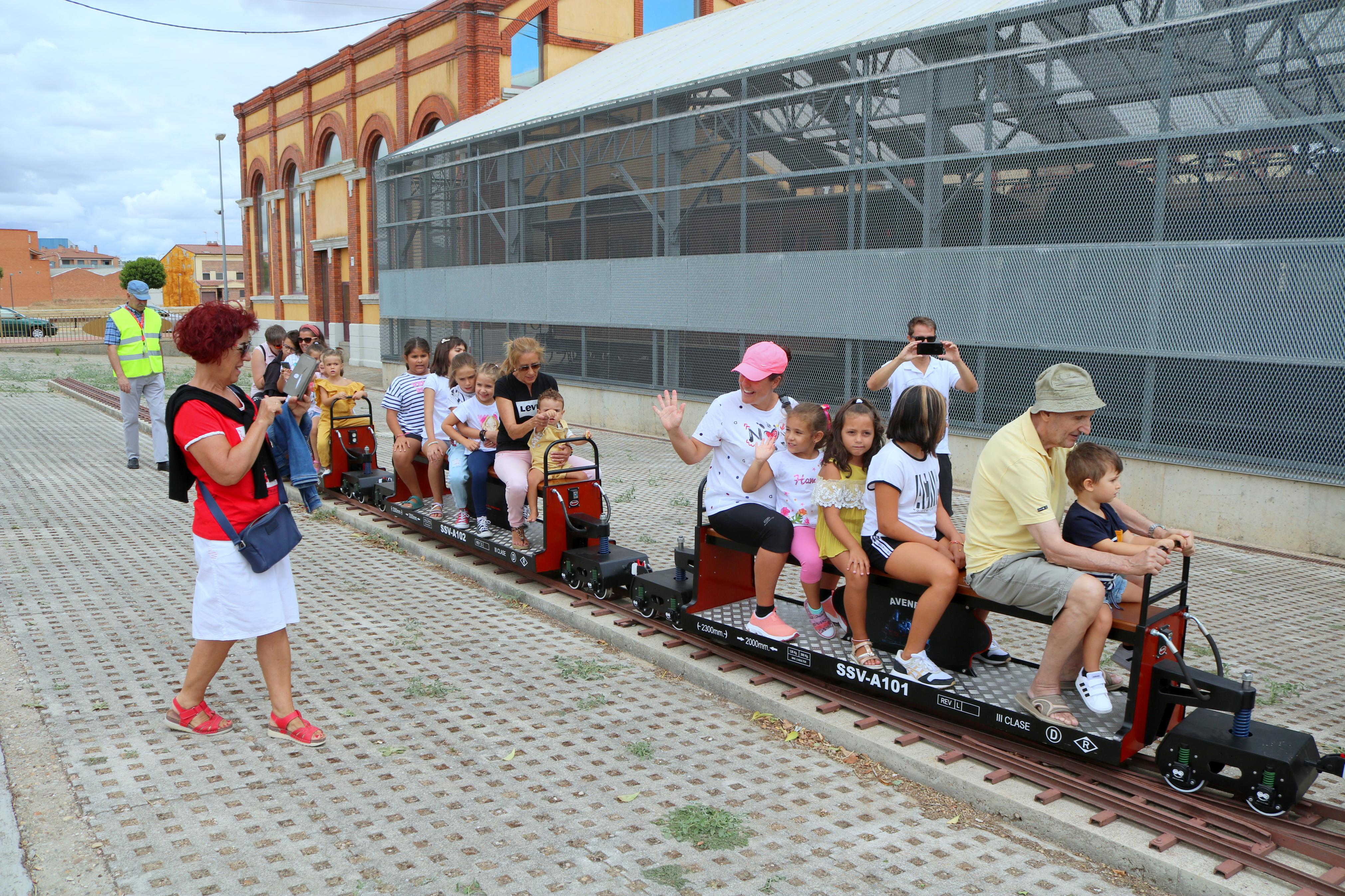 Venta de Baños ha disfrutado de varios actos ferroviarios durante las Fiestas de Santa Rosa de Lima