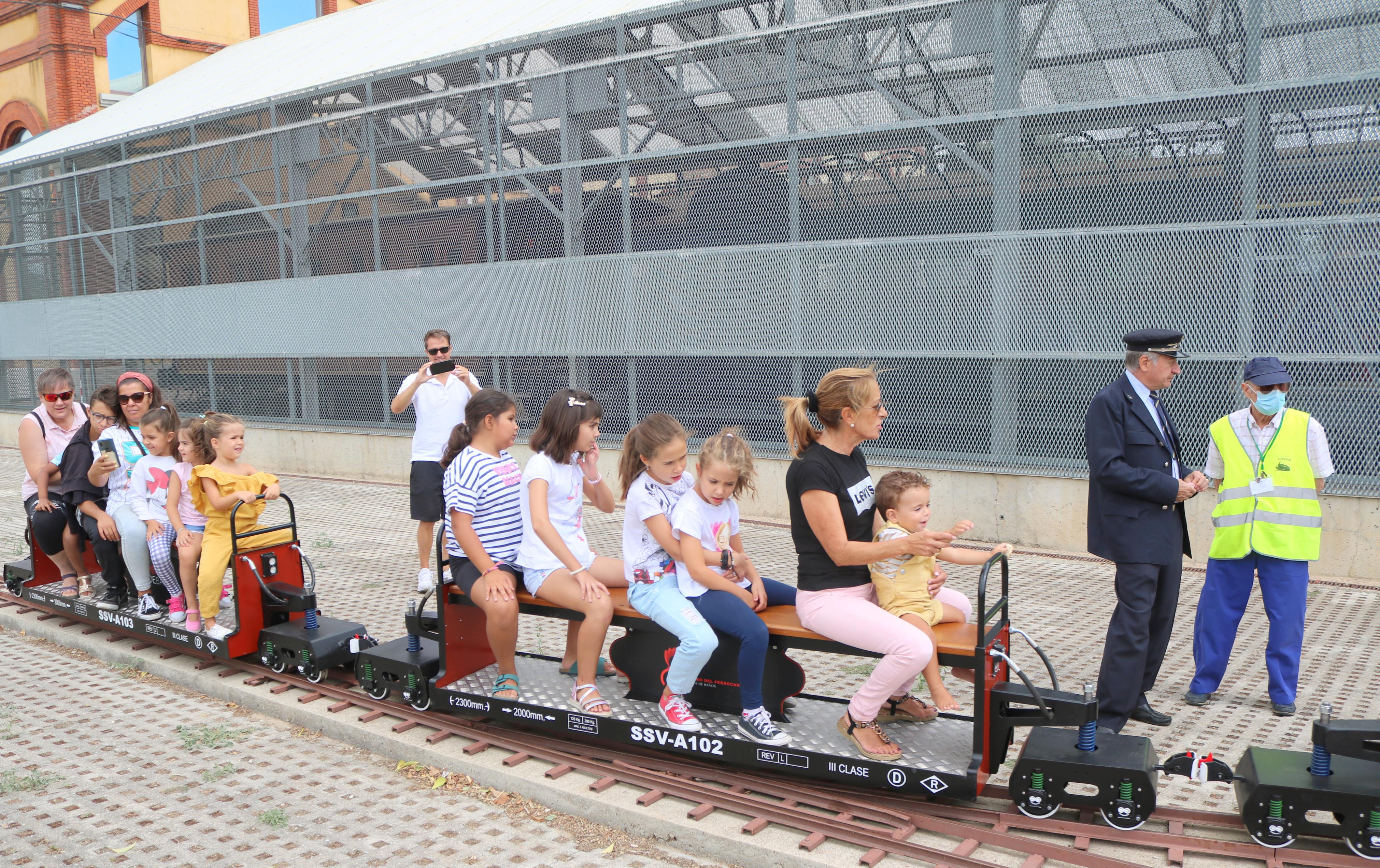 Venta de Baños ha disfrutado de varios actos ferroviarios durante las Fiestas de Santa Rosa de Lima