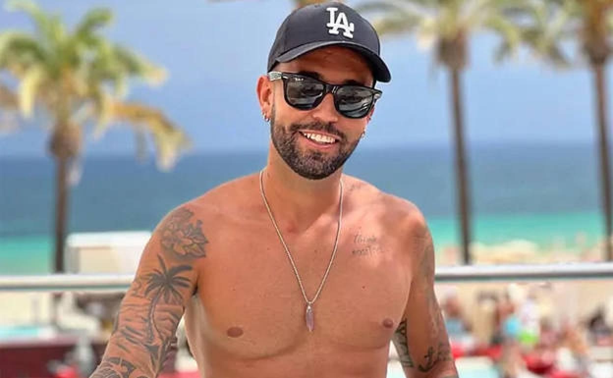 Omar Sánchez, en Ibiza. 