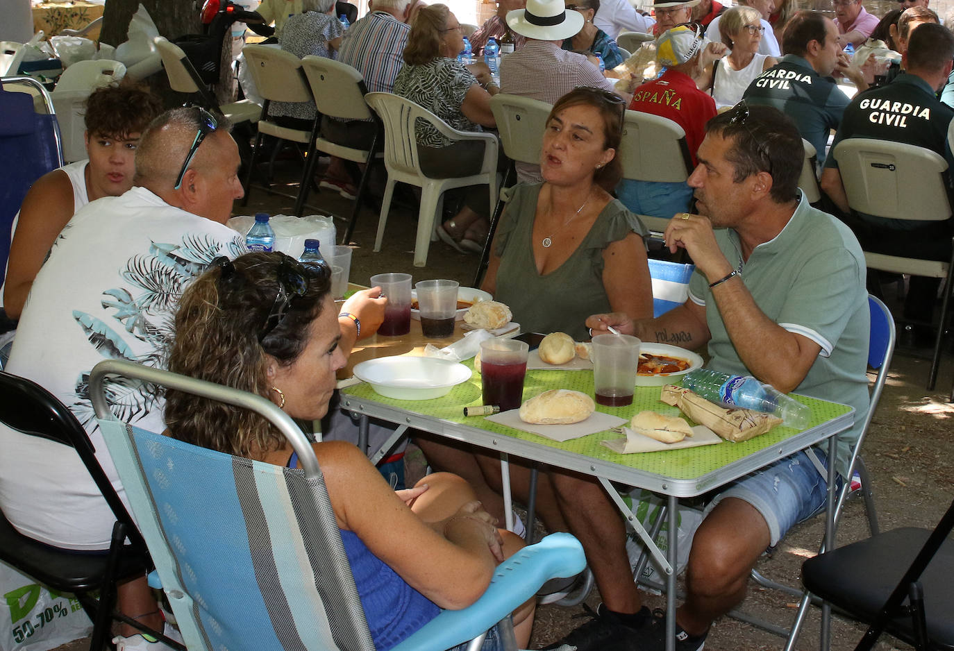 Tradicional judiada en las fiestas de La Granja de San Ildefonso. 