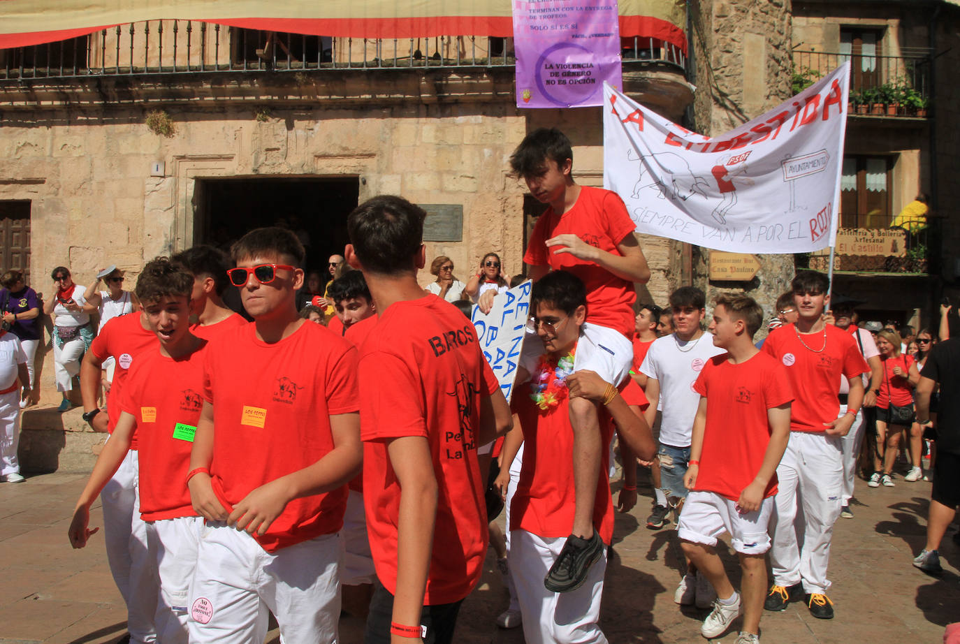 Inicio de las fiestas de Sepúlveda.