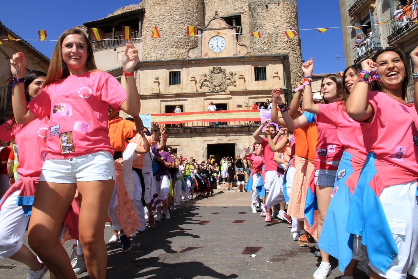 Inicio de las fiestas de Sepúlveda.
