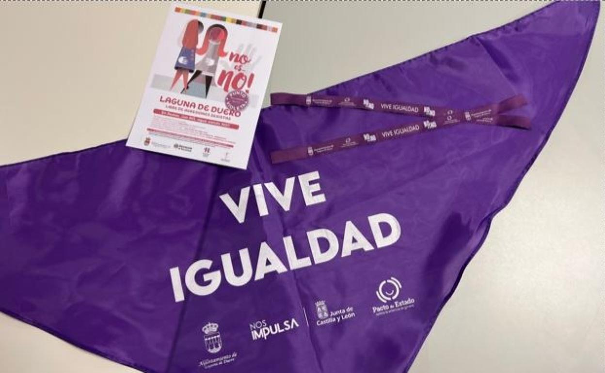 Material de la campaña contra agresiones sexistas 