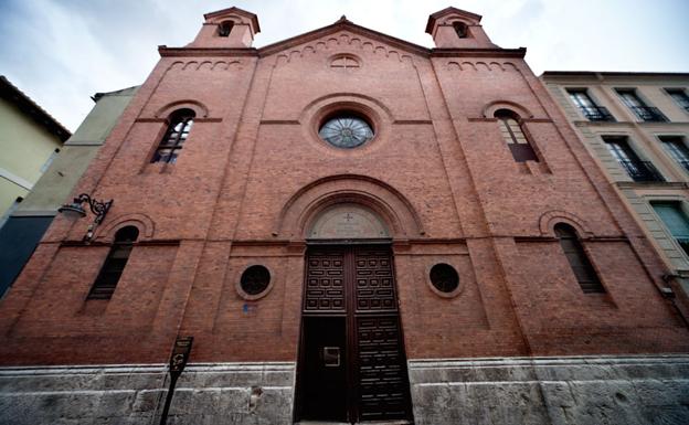 La fachada de la iglesia de Jesús Nazareno