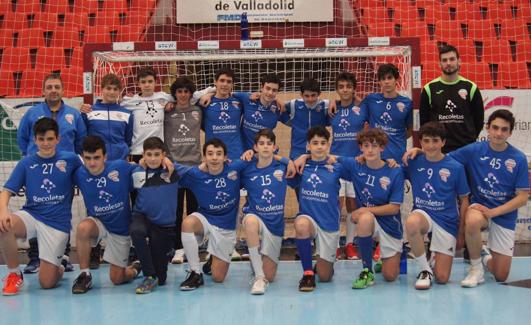 Plantilla del cadete B del Recoletas Atlético.