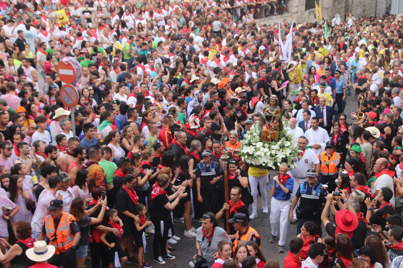 Comienzo de las fiestas de Cuéllar.