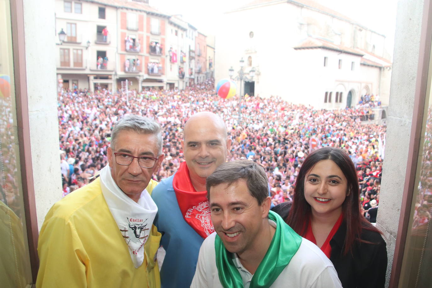 Comienzo de las fiestas de Cuéllar.