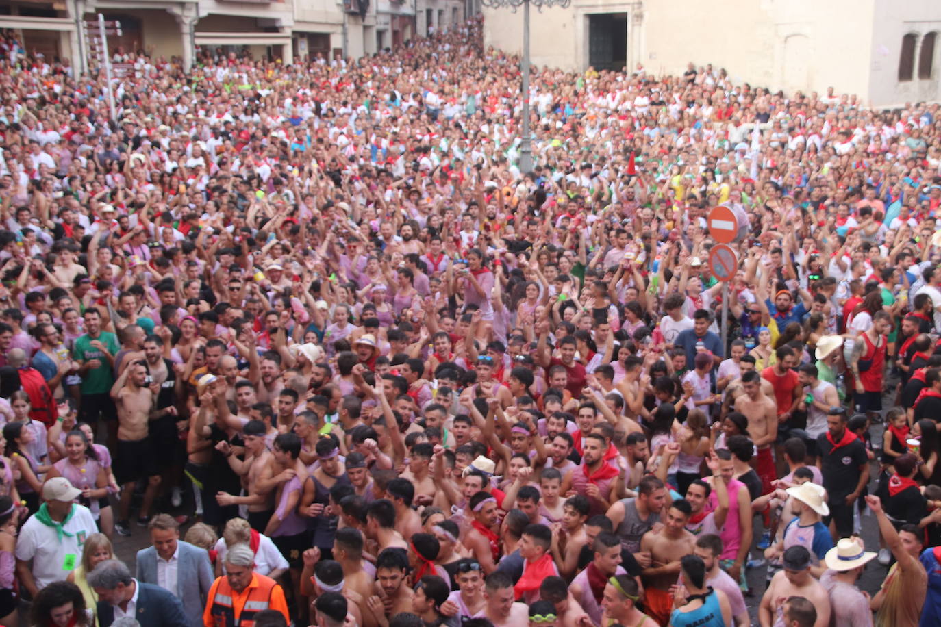 Comienzo de las fiestas de Cuéllar.