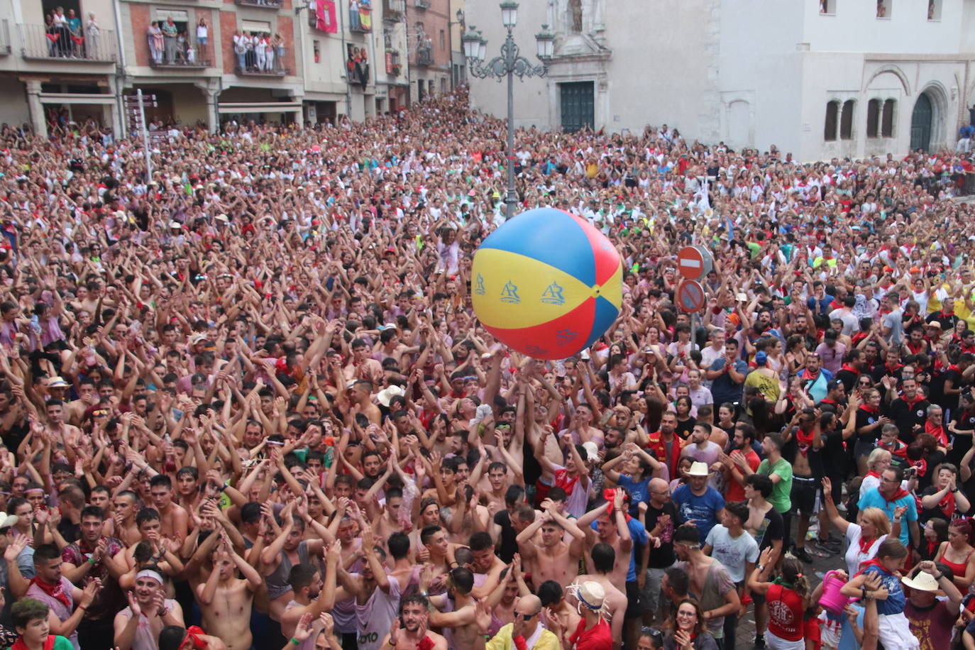 Comienzo de las fiestas de Cuéllar.