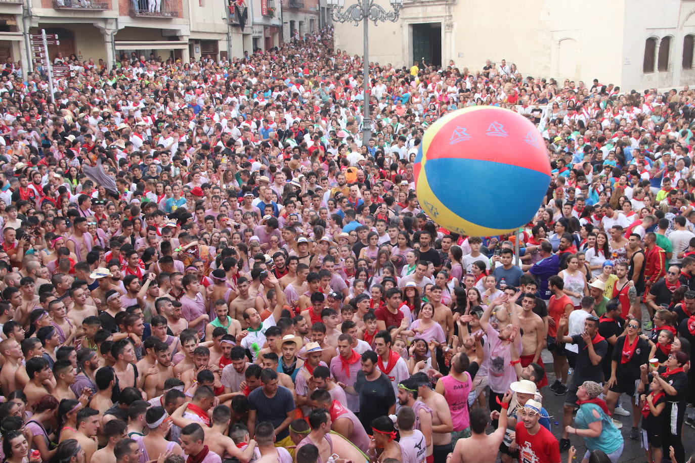 Comienzo de las fiestas de Cuéllar.