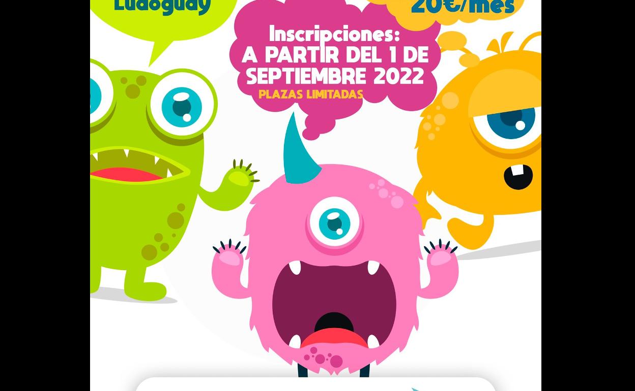 La ludoteca municipal de Guijuelo abre el día 1 de septiembre su plazo de inscripción