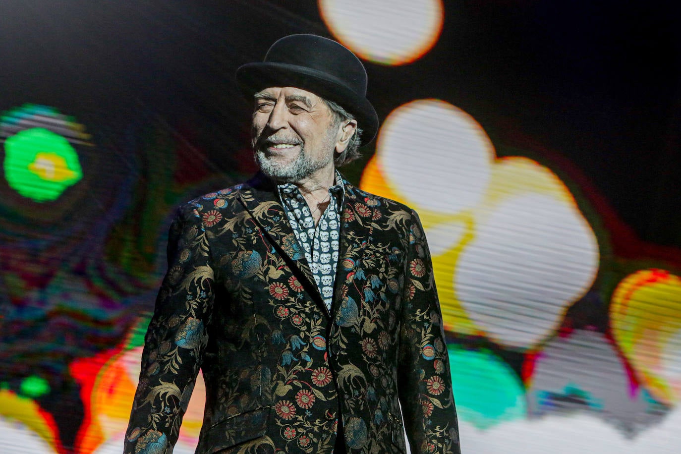 Joaquín Sabina en una actuación en 2020. 