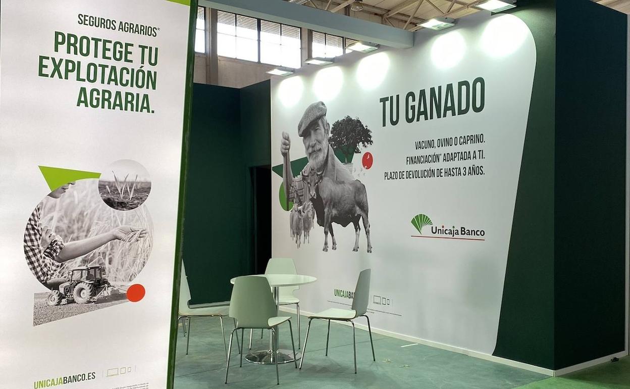 Unicaja estrenará en Salamaq un expositor «abierto a las demandas de agricultores y ganaderos»