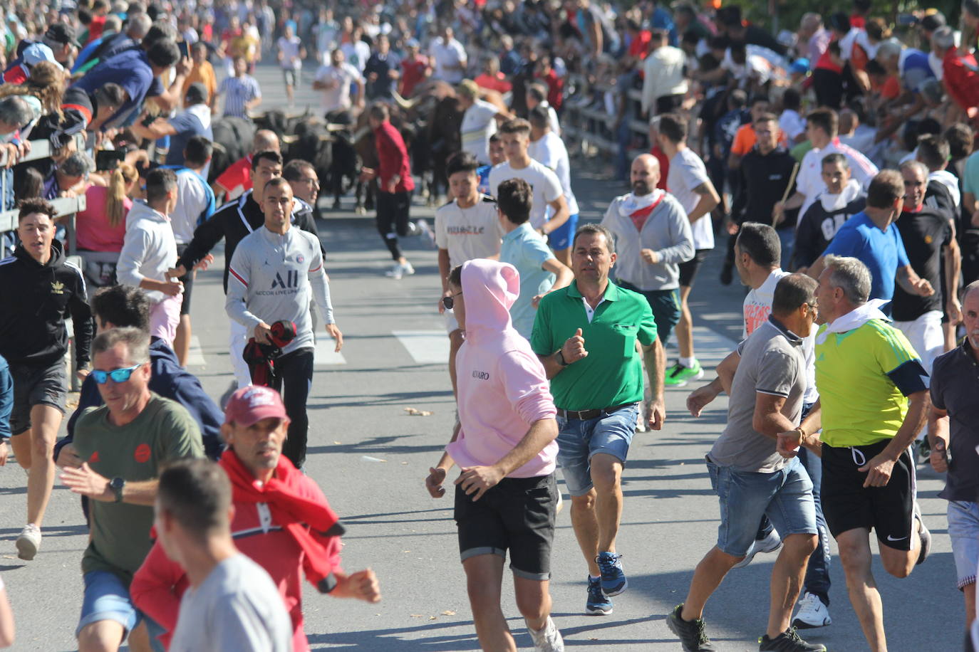 Fotos: Primer encierro de las Fiestas de Medina del Campo (2/2)