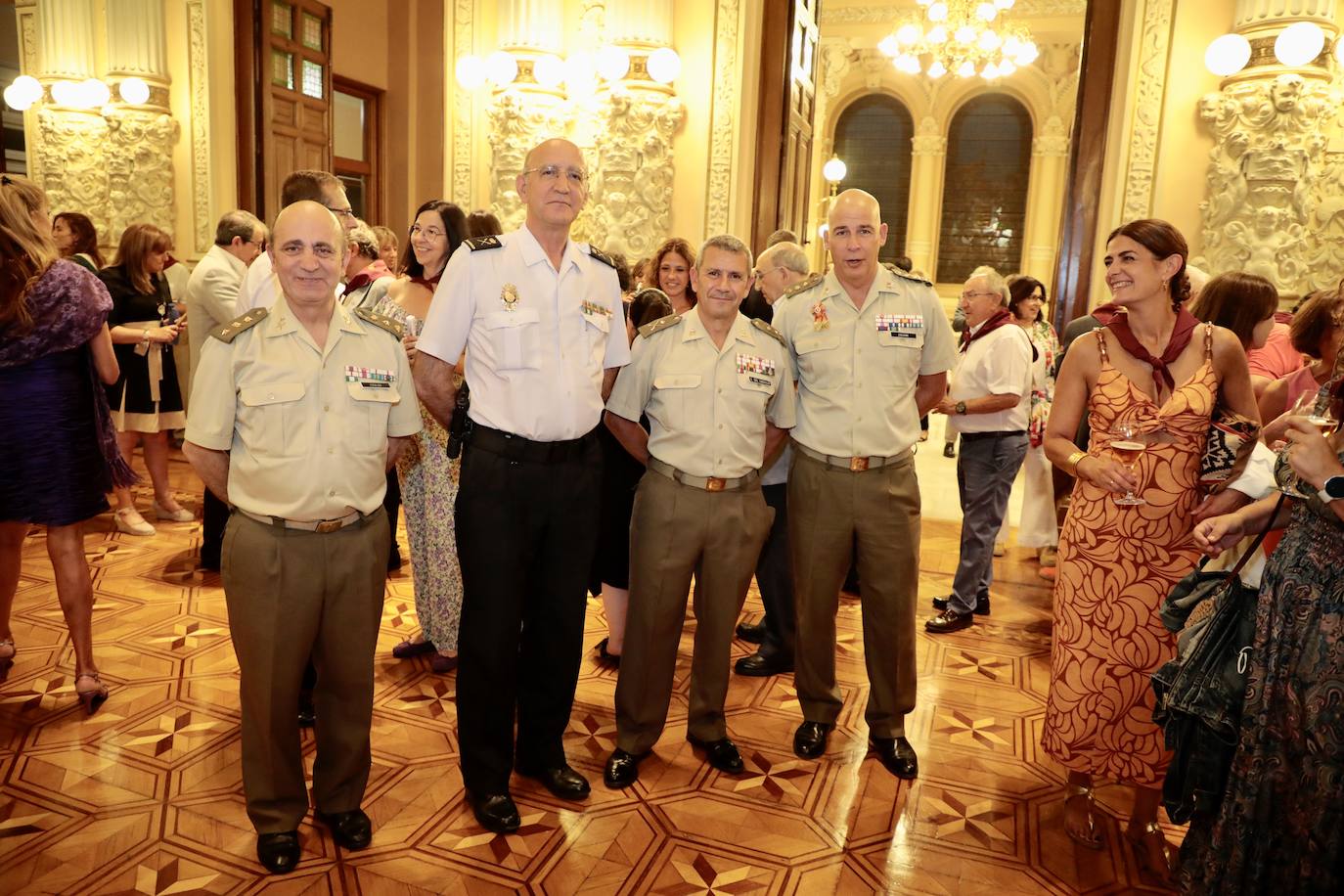 Fotos: Cóctel en el Ayuntamiento de Valladolid tras el pregón