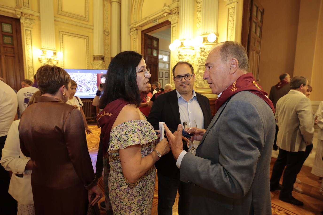 Fotos: Cóctel en el Ayuntamiento de Valladolid tras el pregón