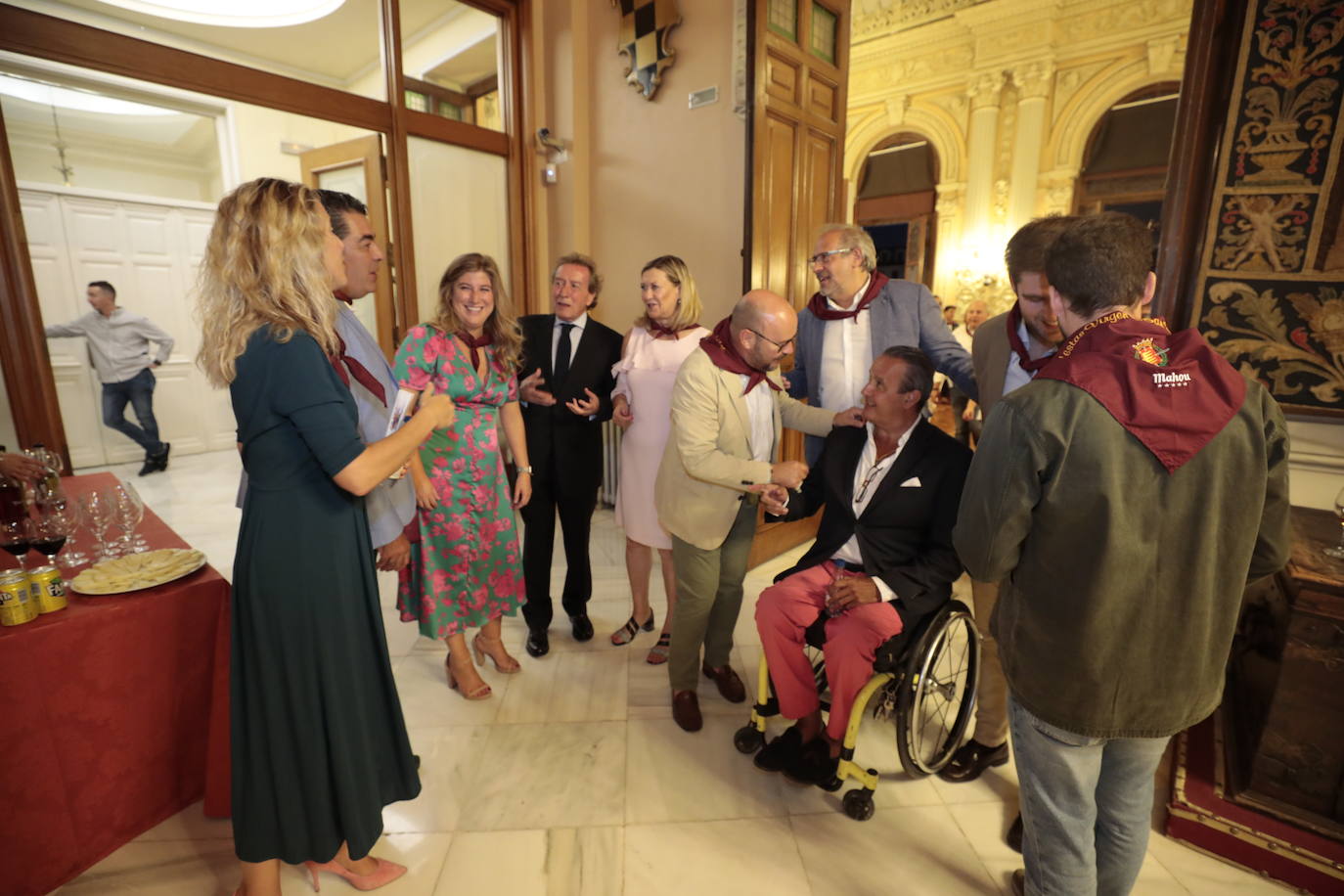 Fotos: Cóctel en el Ayuntamiento de Valladolid tras el pregón