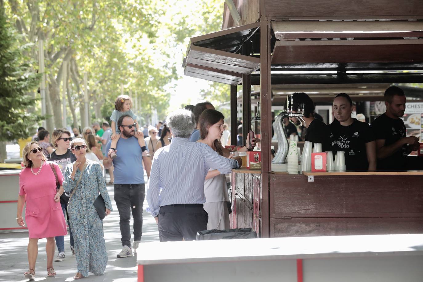 Fotos: Vallisoletanos y turistas se echan a la calle para estrenar la Feria de Día