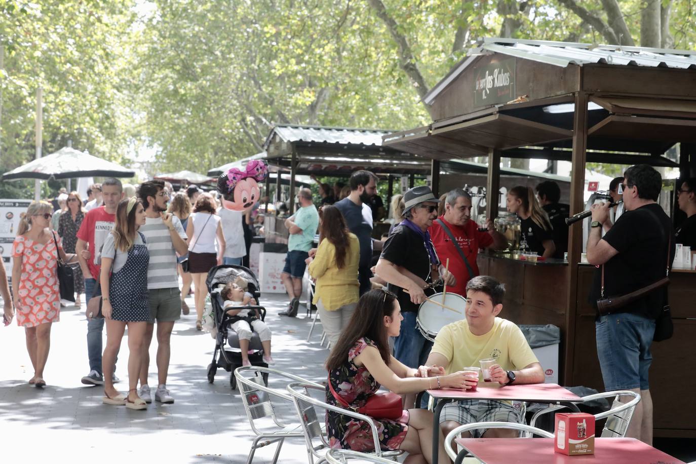 Fotos: Vallisoletanos y turistas se echan a la calle para estrenar la Feria de Día