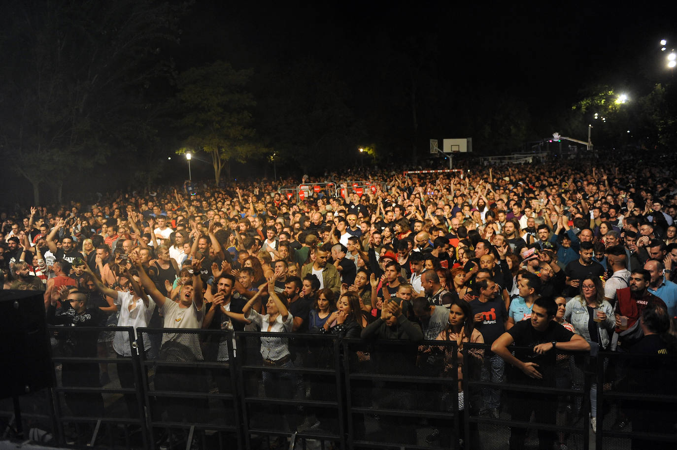 Fotos: El concierto de Reincidentes en las fiestas de Valladolid, en imágenes