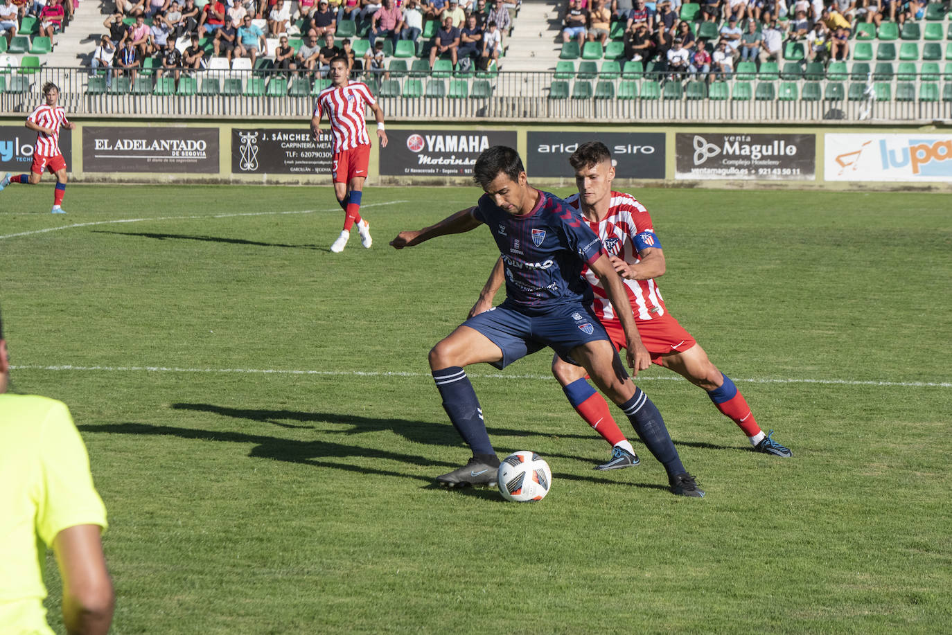 Partido entre la Segoviana y el Atlético de Madrid B.