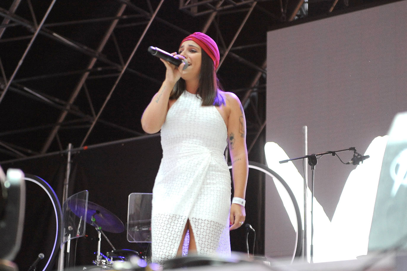 Fotos: El concierto de Vilma en la Plaza Mayor, en imágenes