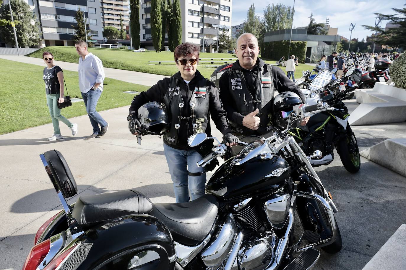 Fotos: Las Harley Davidson rugen en Valladolid con motivo de las fiestas