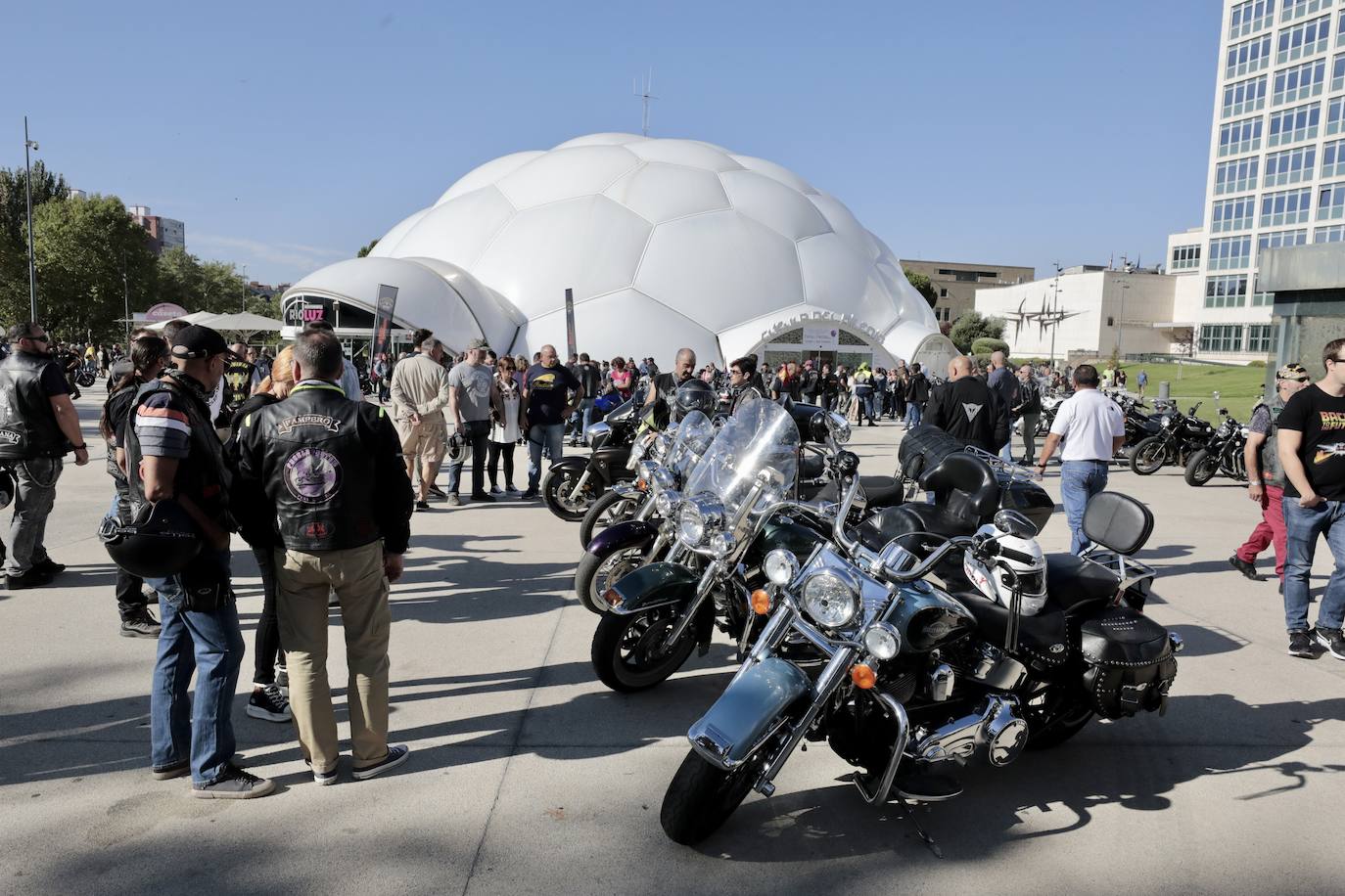 Fotos: Las Harley Davidson rugen en Valladolid con motivo de las fiestas