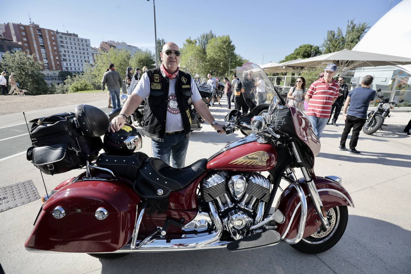 Fotos: Las Harley Davidson rugen en Valladolid con motivo de las fiestas