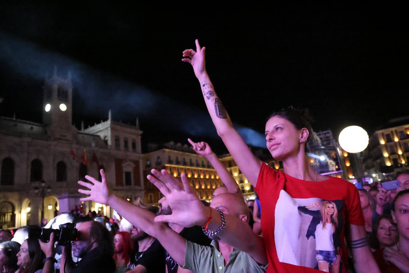 Fotos: El concierto de Marta Sánchez en las fiestas Valladolid, en imágenes