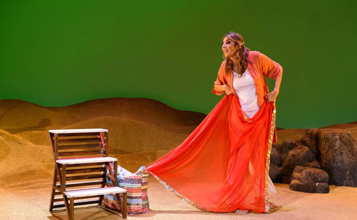 Paz Padilla, en una de las escenas. 