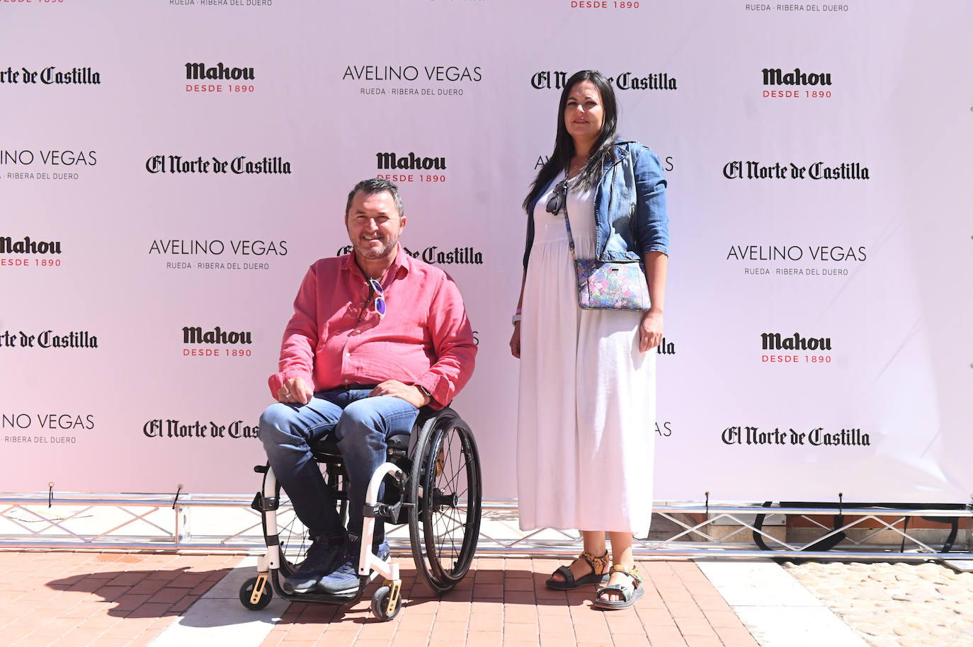 Fran Sardón y María Hernández, presidente y responsable de comunicación de Predif Castilla y León.