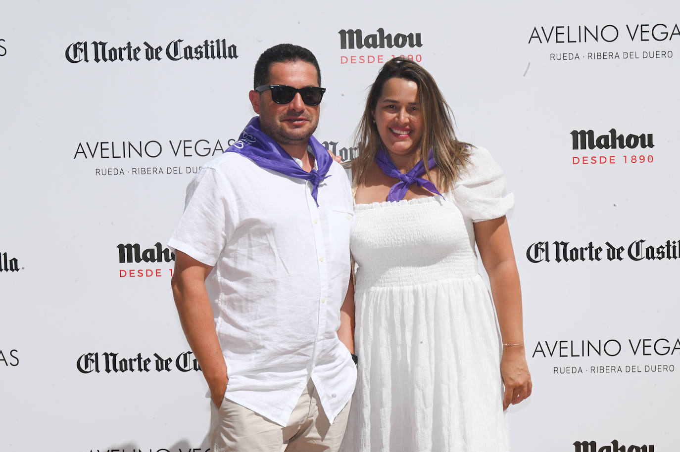 Pablo Santamaría y Lily Polo, de Bodegas Alfredo Santamaría.