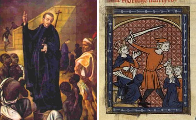 San Pedro Claver y San Gorgonio de Roma