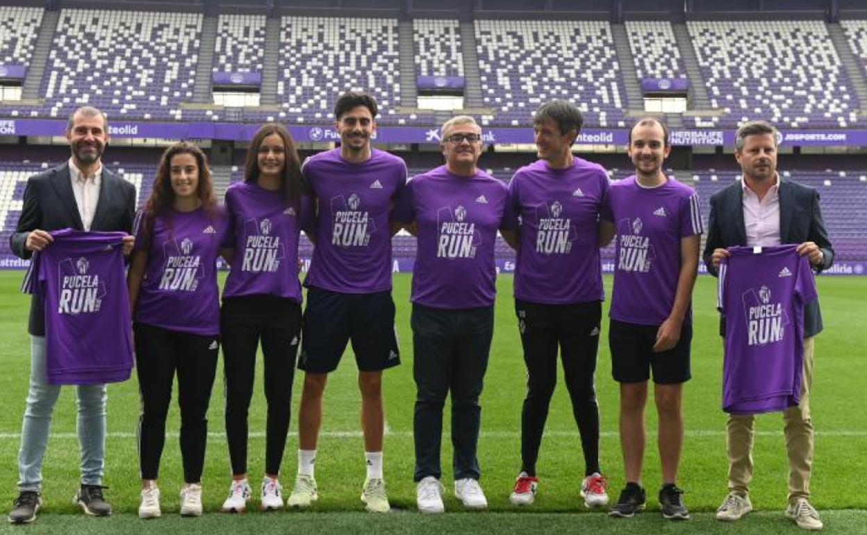 Presentación de la tercera edición de la Pucela Run este miércoles en el estadio José Zorrilla