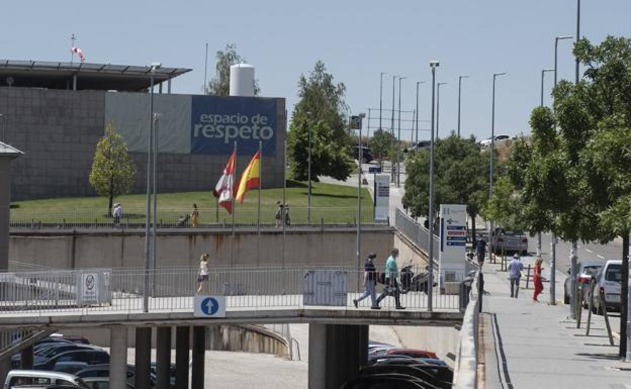 Accedo al Hospital General de Segovia. 