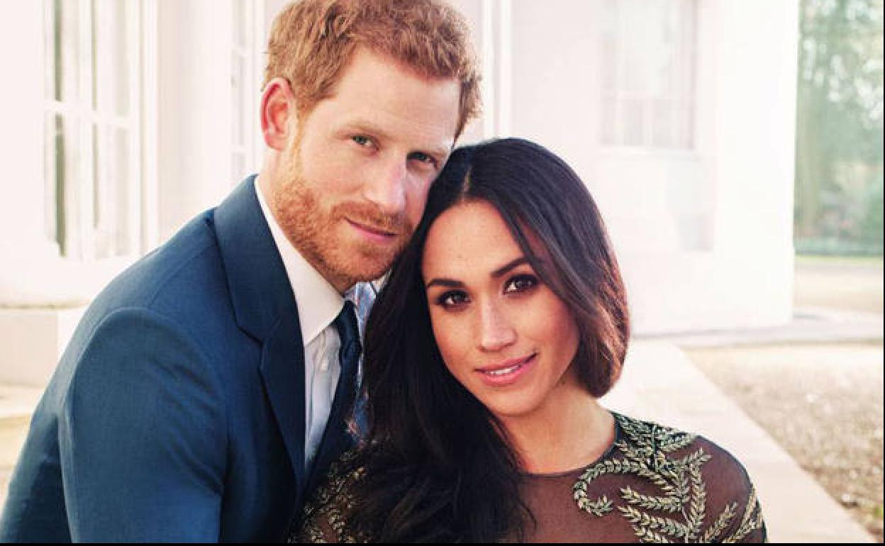 El Príncipe Harry y Meghan Markle. 