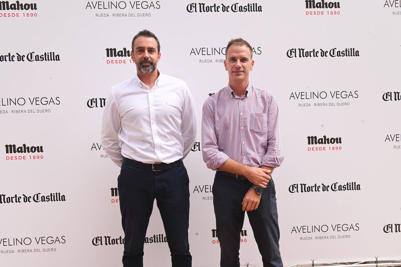 Alejandro Santos, director territorial de APD; y Xavier Formentí, de Gewiss Ibérica.