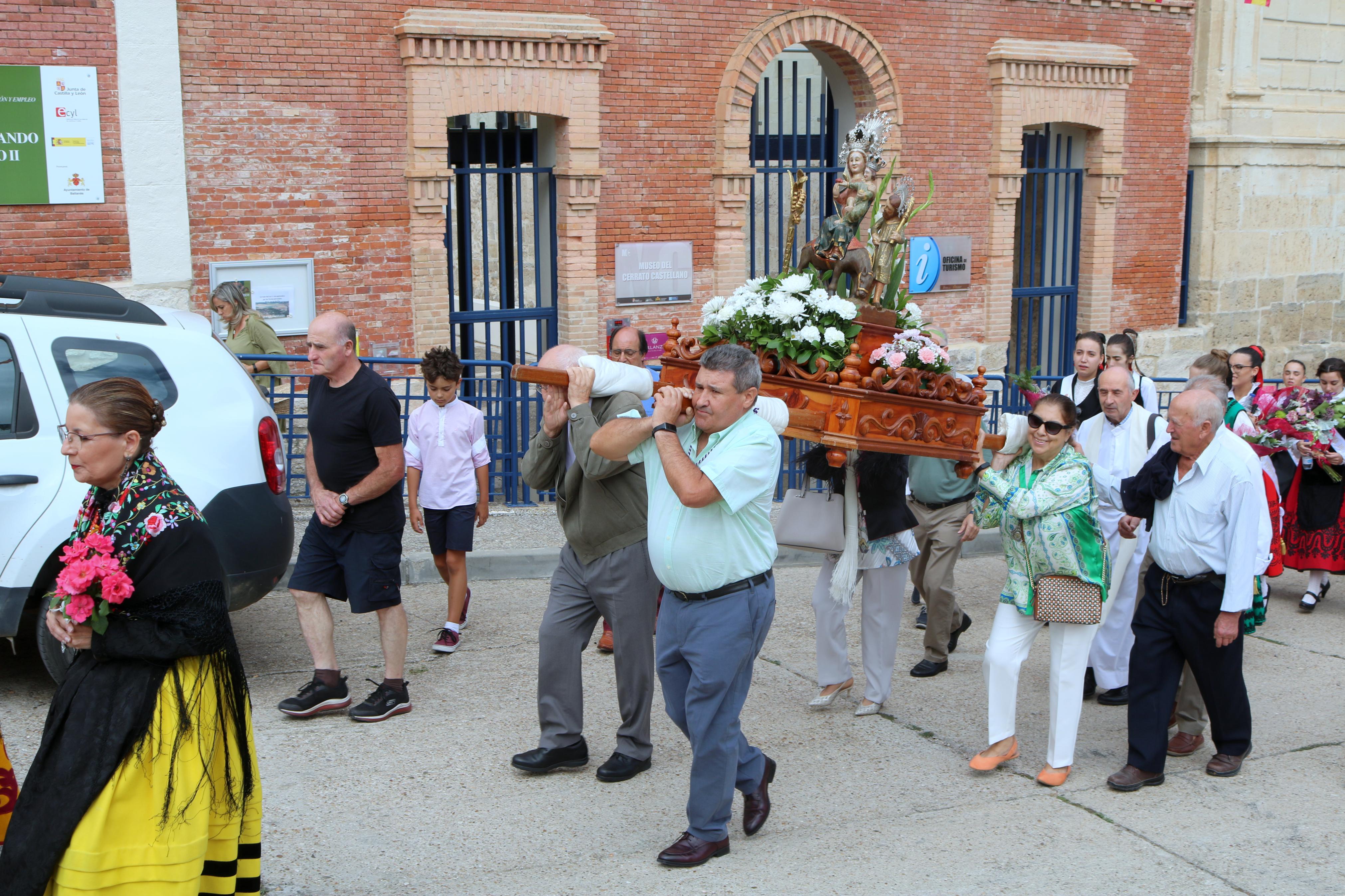 Baltanás celebra con todos los honores la fiesta de la Virgen de Revilla