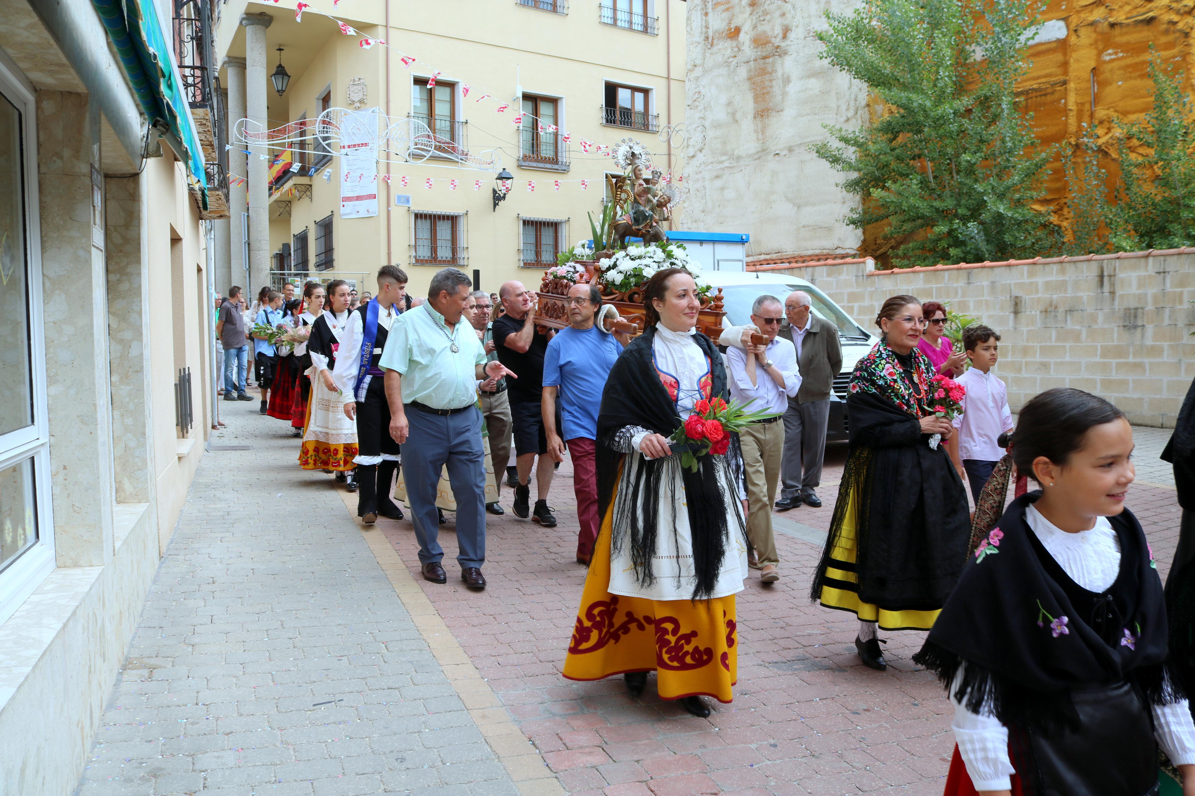 Baltanás celebra con todos los honores la fiesta de la Virgen de Revilla