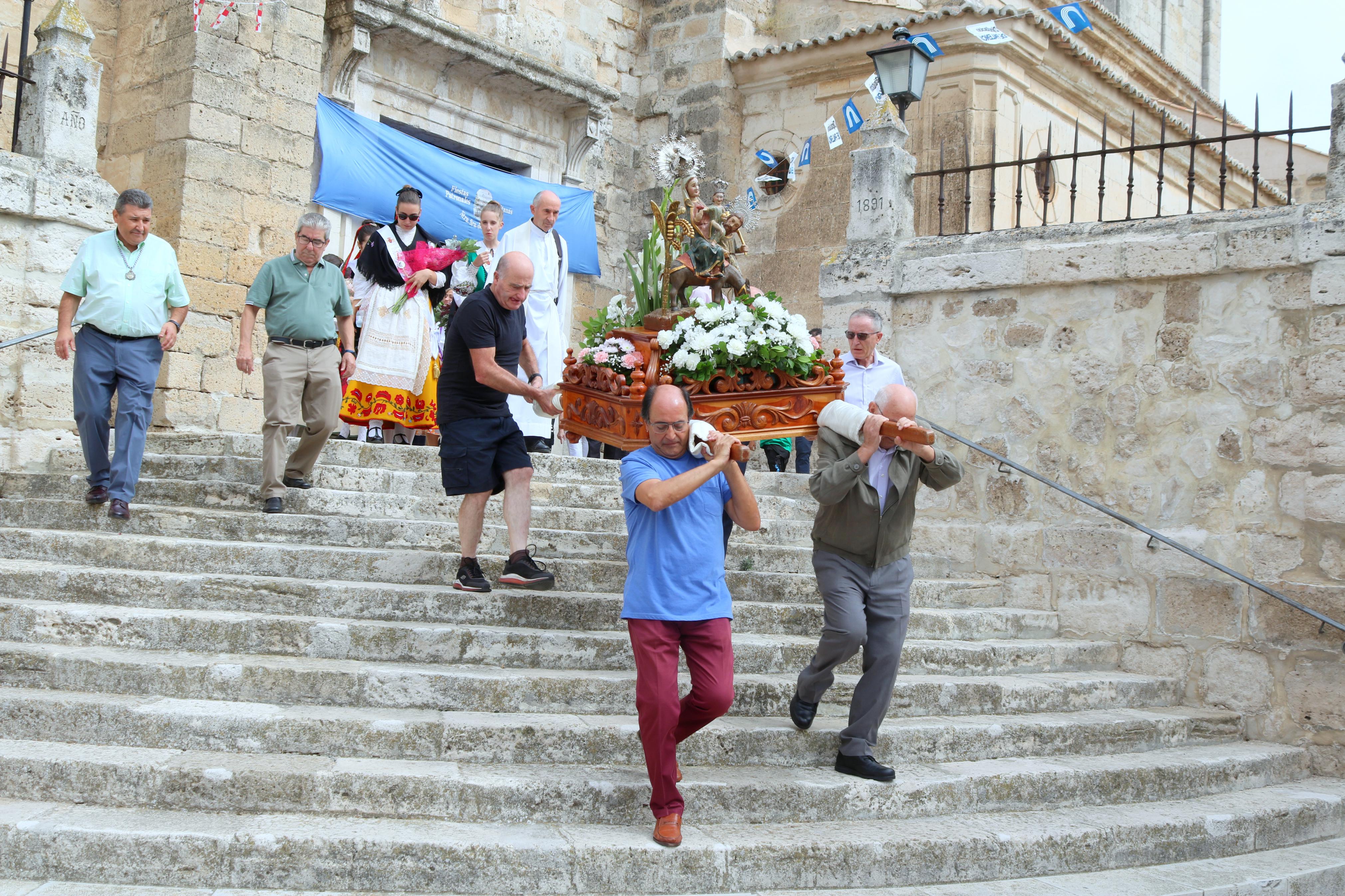 Baltanás celebra con todos los honores la fiesta de la Virgen de Revilla