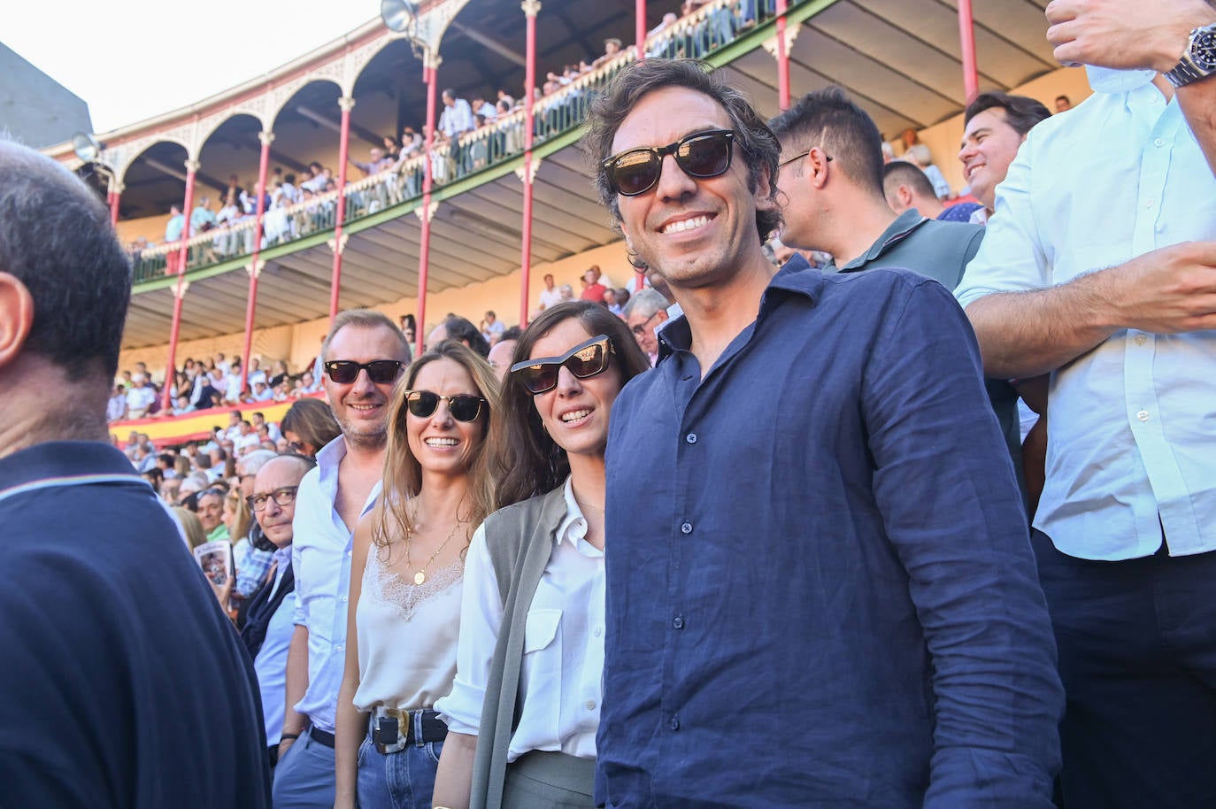 Eduardo Lorenzo (Bodegas Lorenzo Cachazo), la también bodeguera Martina Prieto Pariente, Silvia Soto e Ignacio Prieto Pariente. 