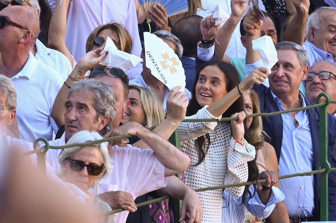 Fotos: El aspecto de la grada durante la tercera corrida de abono de la Feria y Fiestas de Valladolid