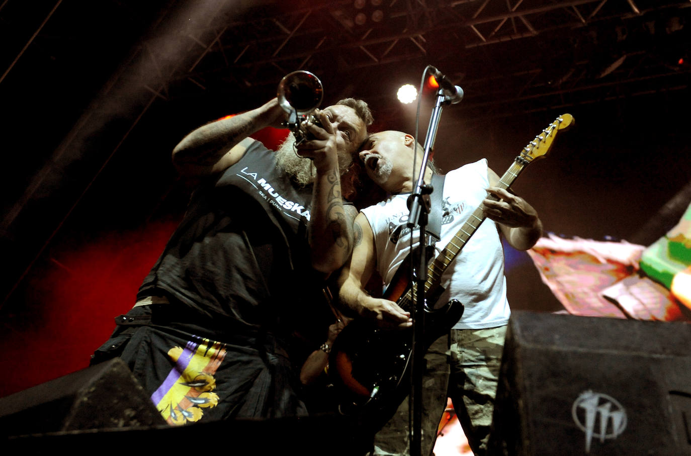 Fotos: Ska-P en el concierto del viernes en la Plaza Mayor durante las fiestas de Valladolid