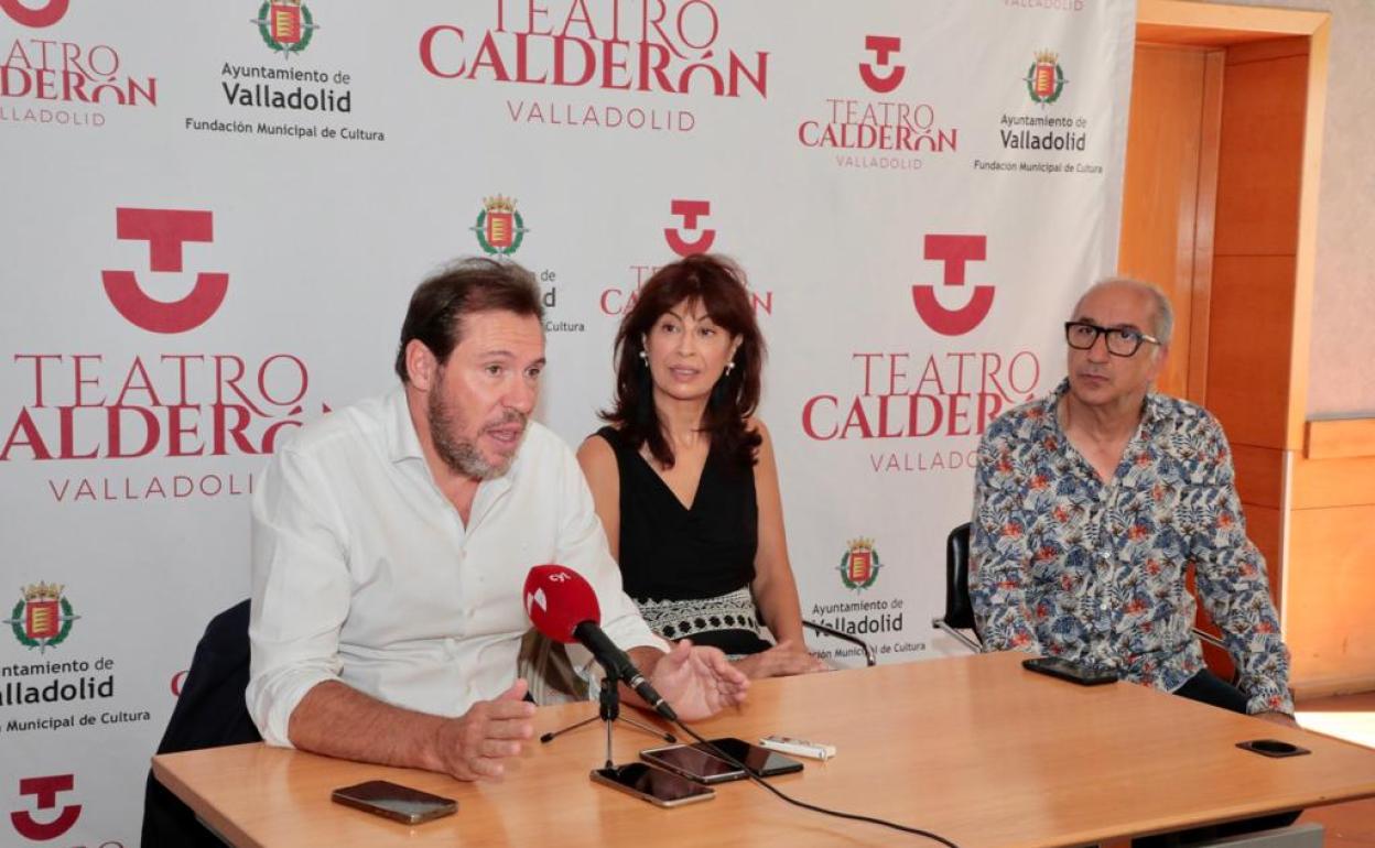 El alcalde de Valladolid, Óscar Puente, en la rueda de prensa sobre el balance de las fiestas de Valladolid. 