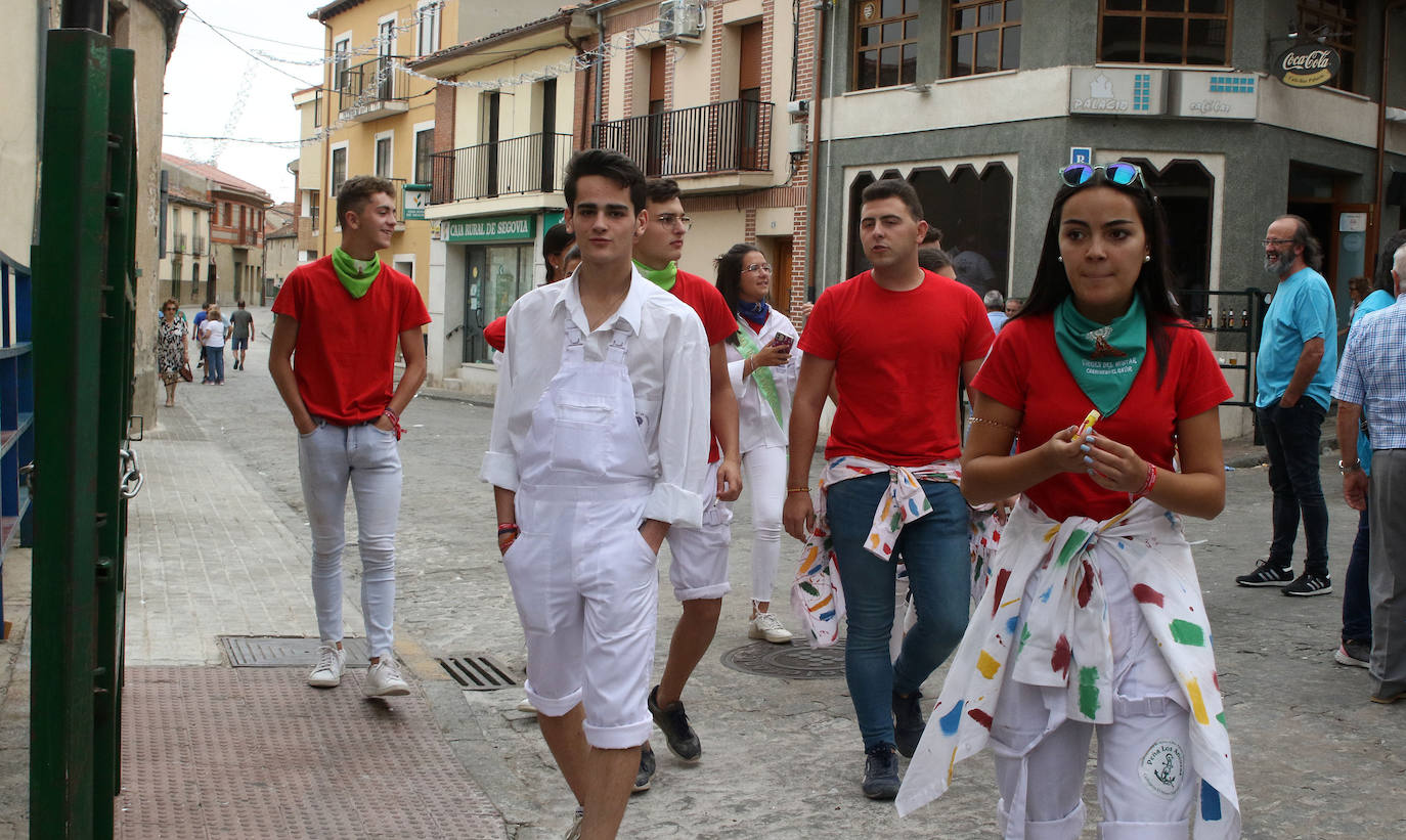 Vermú en las fiestas de Carbonero. 