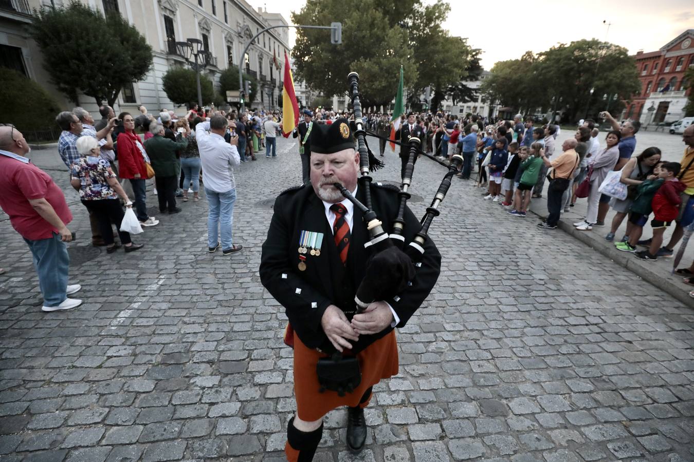 Fotos: Homenaje al héroe irlandés Red Hugh O&#039;Donnell en Valladolid