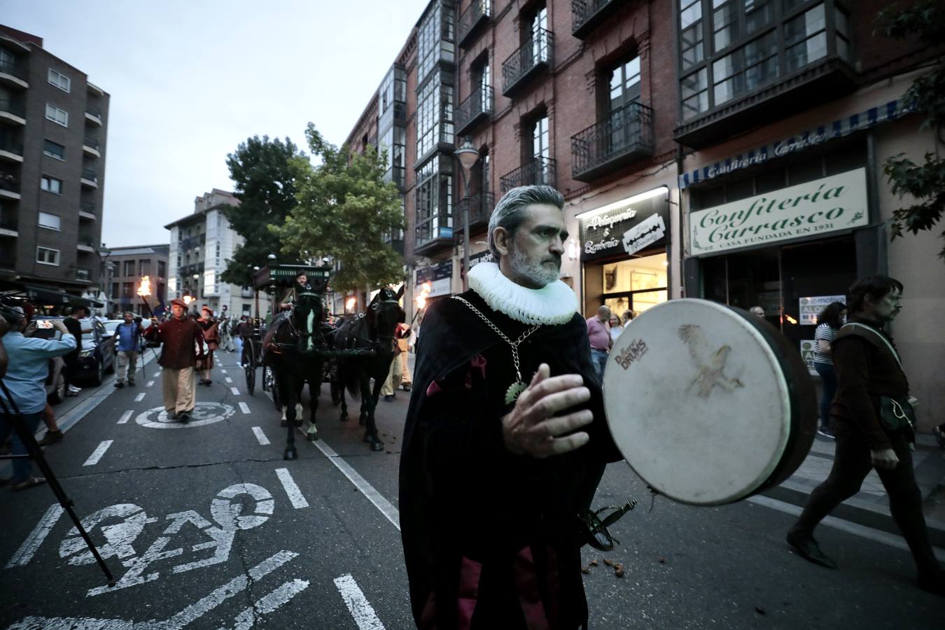 Fotos: Homenaje al héroe irlandés Red Hugh O&#039;Donnell en Valladolid